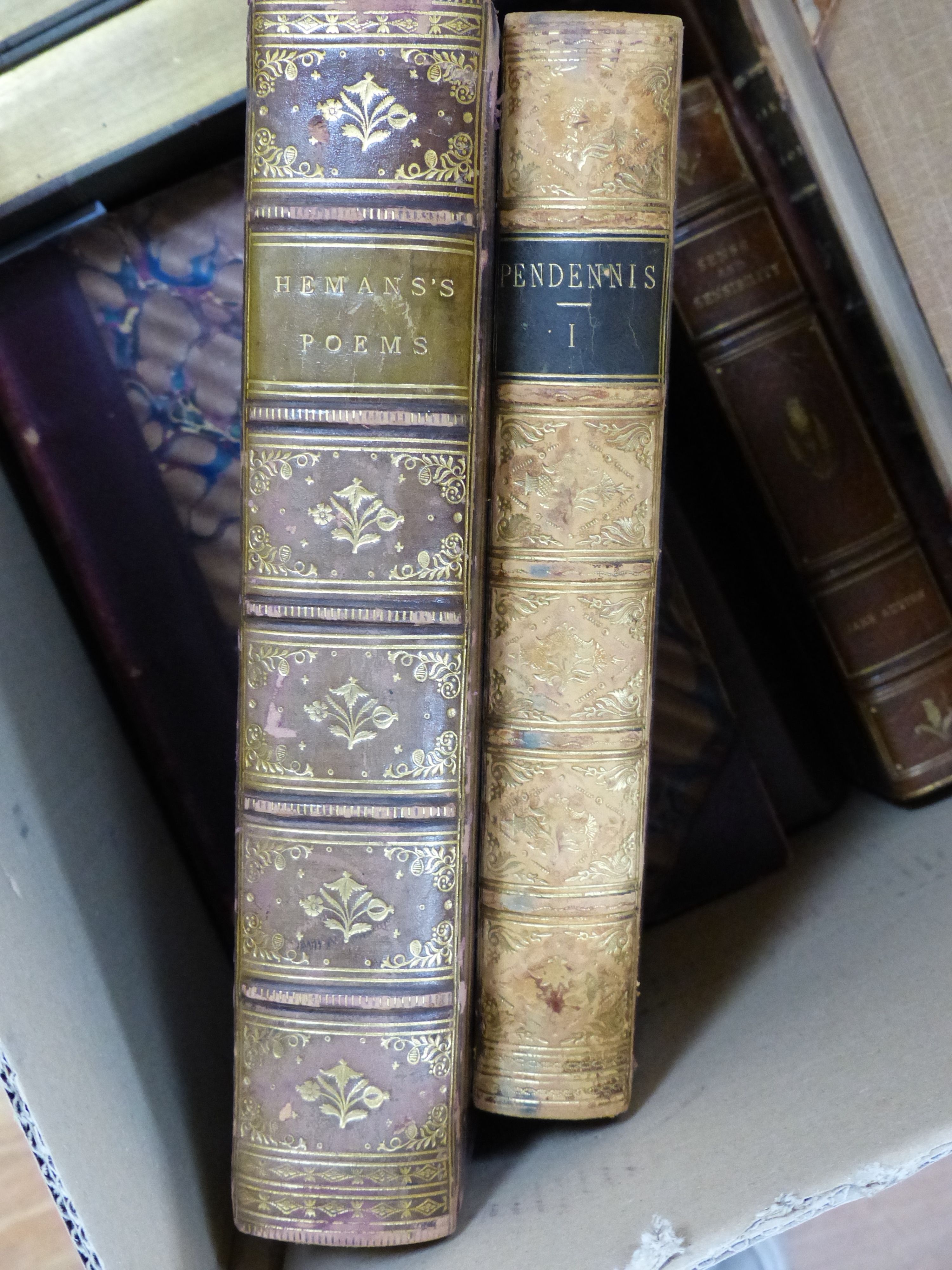 Literary Bindings, including the Works of Thackeray